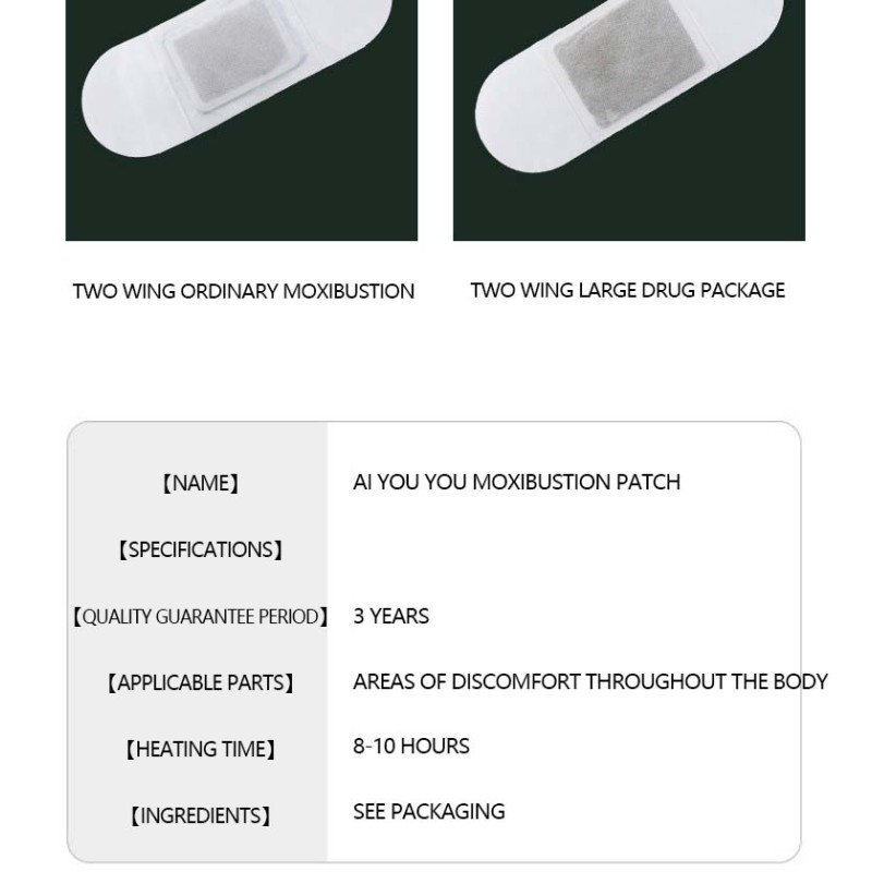 Moxibustion Patch Manufacturer - Eco Friendly Customizable Essential Oil