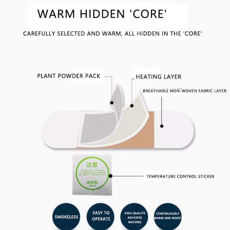 Moxibustion Patch Factory - Manufacturer Direct Self-heating Herbal