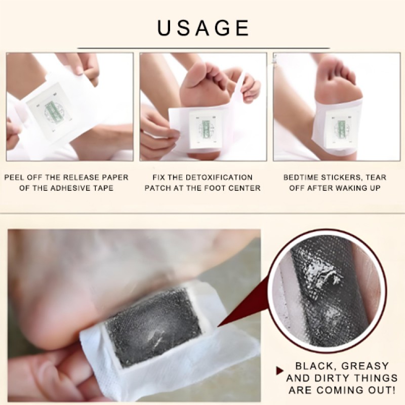 Detox Foot Pads Manufacturer - Safe Superior Organic Herbal Skin Care