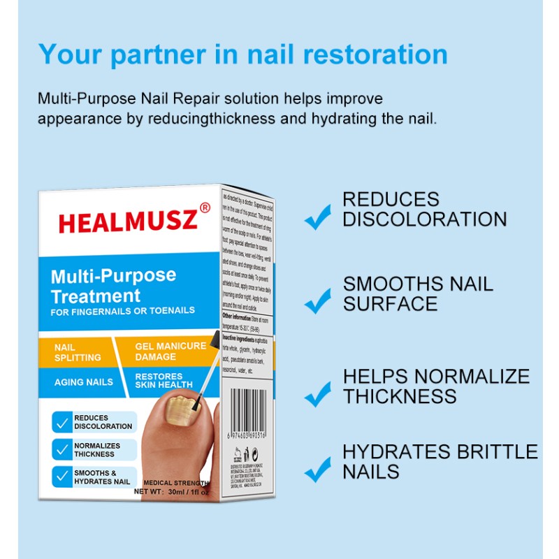 Nail Repair Kit Factory - OEM/ODM Toenail Fungus Treatment Brush