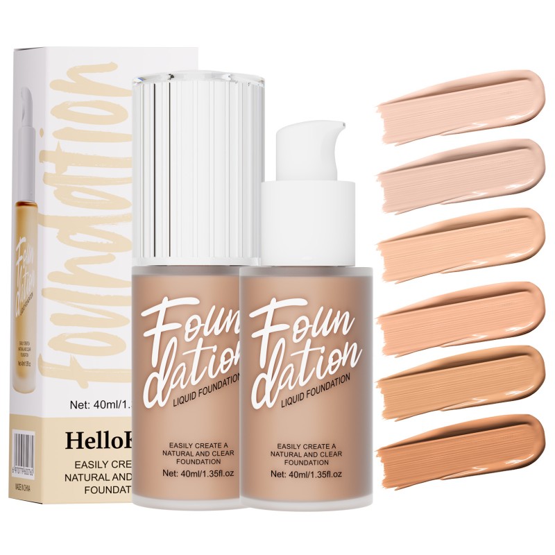 Liquid Foundation Factory - Vegan Cruelty Free Matte Brightening