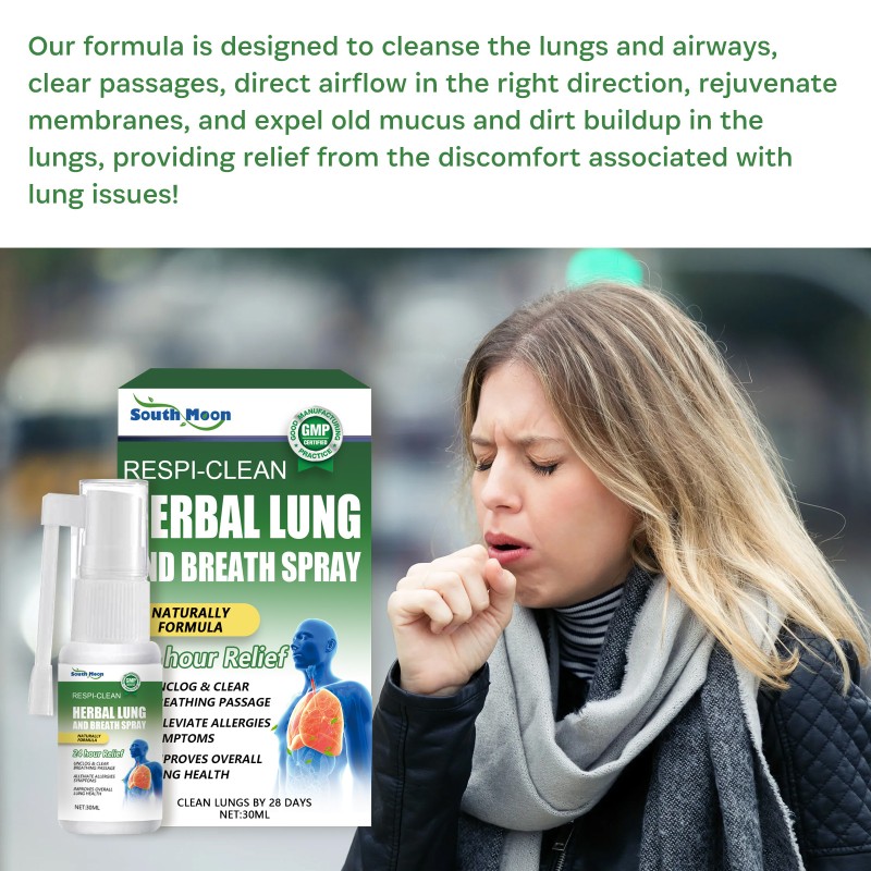 Lung Spray Manufacturer - 30ml Smokers Clear Nasal Mist