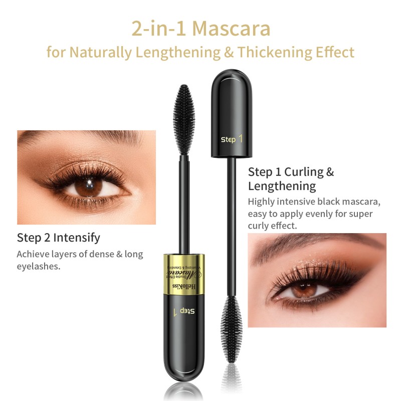 4D Mascara Supplier - Waterproof Black Thick Extension