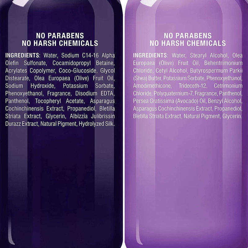 Sulfate Free Shampoo Factory - Custom Purple Color Protection