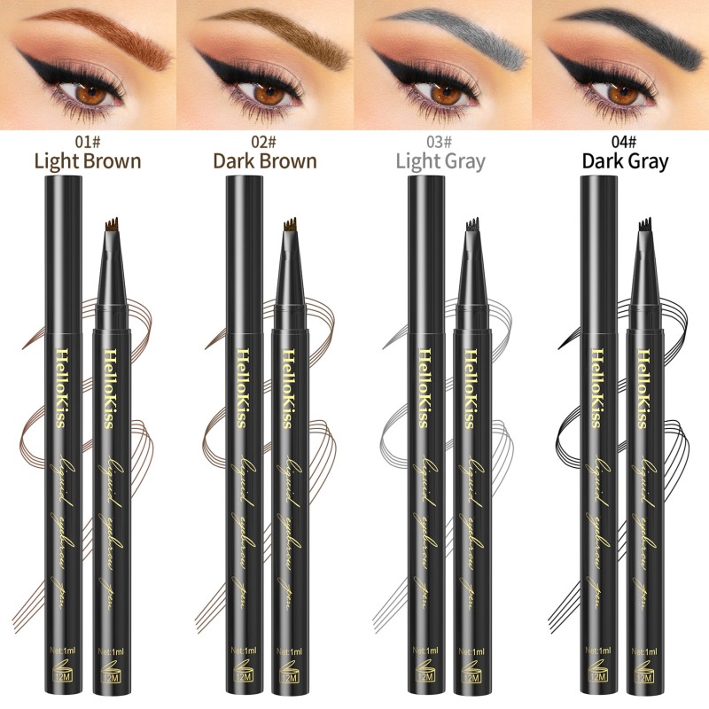 Eyebrow Pencil Factory - 4 Colors Lamination Waterproof