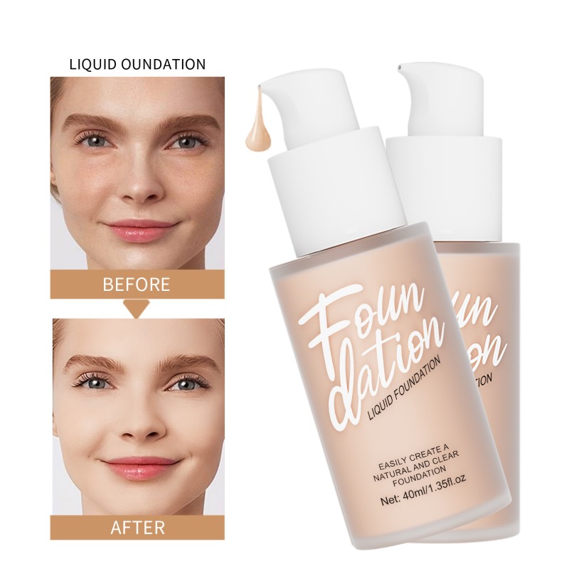 Liquid Foundation Factory - Vegan Cruelty Free Matte Brightening