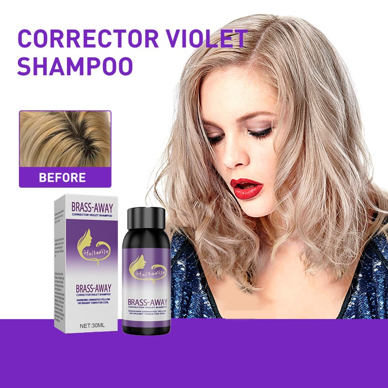 Purple Shampoo Supplier - Color Protection No Yellow Anti Brassy