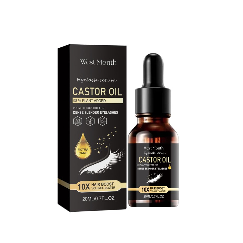 Eye Lash Serum Supplier - Custom Logo Castor Oil Growth