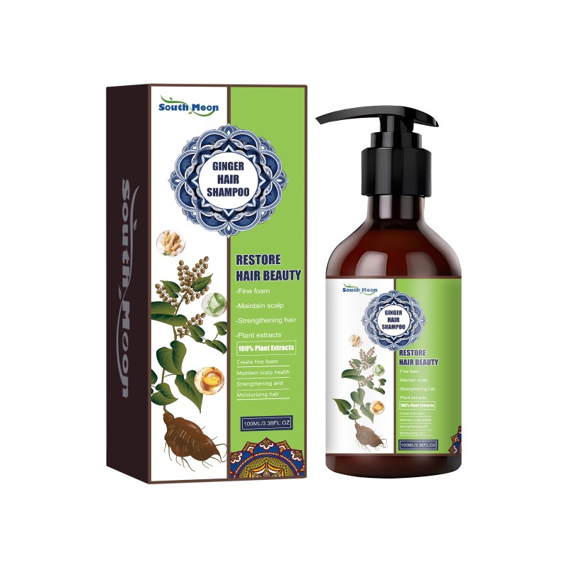 Ginger Shampoo Manufacturer - Low MOQ Deep Cleansing Nourishing