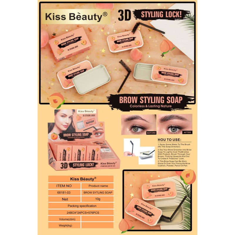 Eyebrow Soap Kit Manufacturer - 3D Feathery Brows Setting Gel