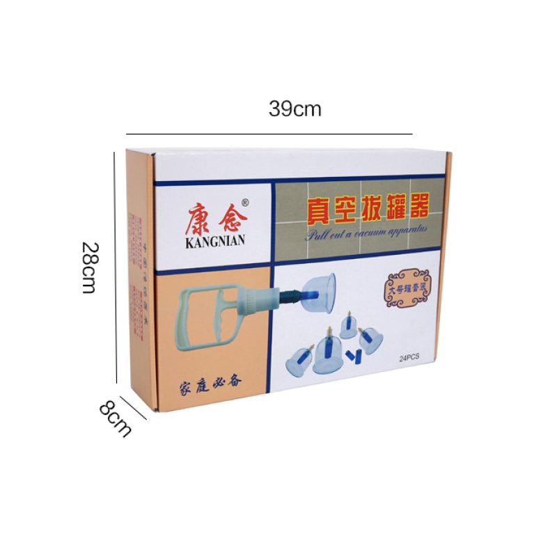 Vacuum Cupping Therapy Manufacturer - 24 Cups Thickened Wholesale