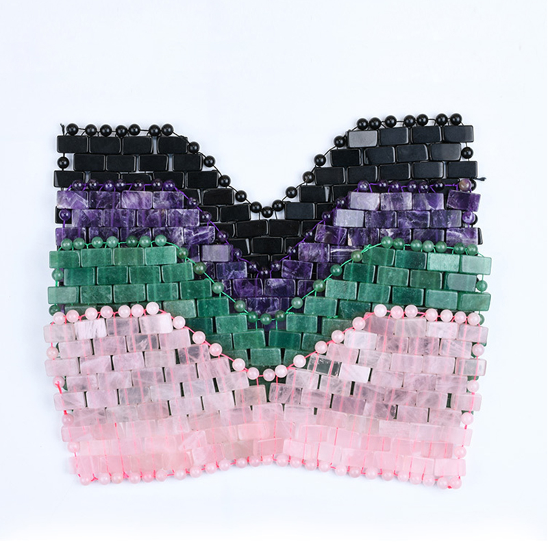 Crystal Eye Mask Factory - Luxury Rose Quartz Sleep Eye Care Mask