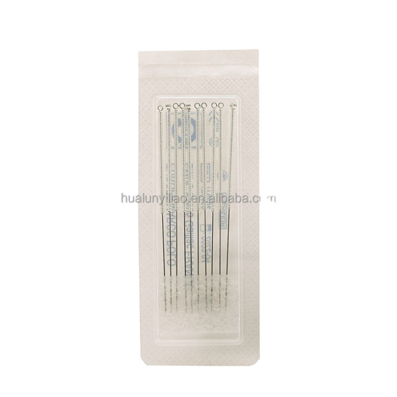Silver Handle Acupuncture Needles Manufacturer - High Quality for Medical