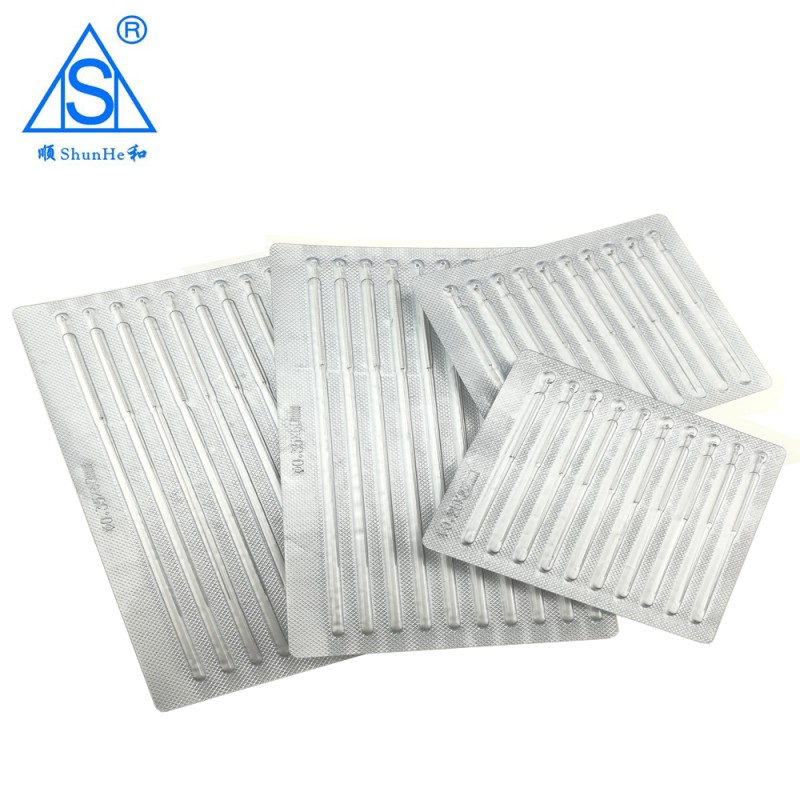 Acupuncture Needles Manufacturer - 500pcs Sterile Spring Handle 0.25x25mm Steel