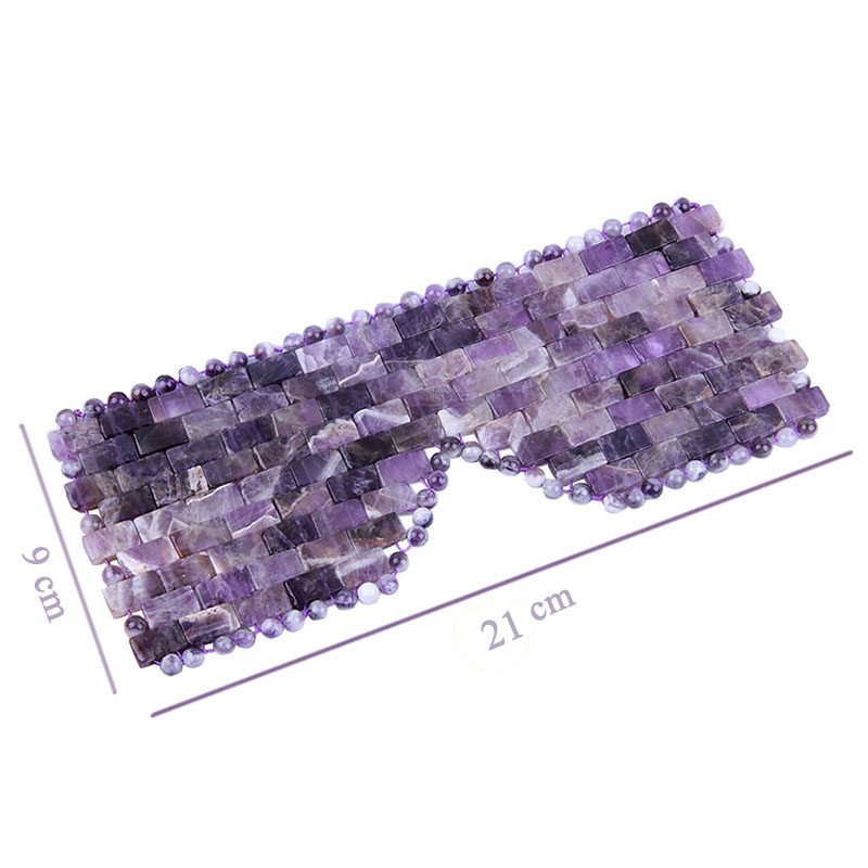 Crystal Eye Mask Factory - Luxury Rose Quartz Sleep Eye Care Mask