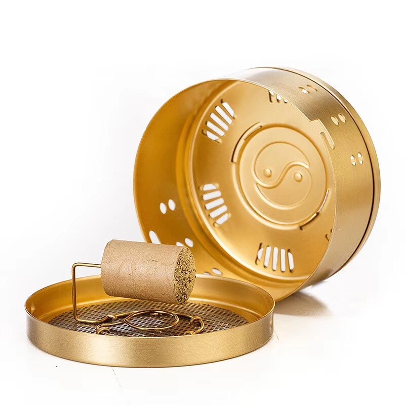 Moxa Roller Supplier - Pure Copper Moxa Stick Acupuncture Moxibustion