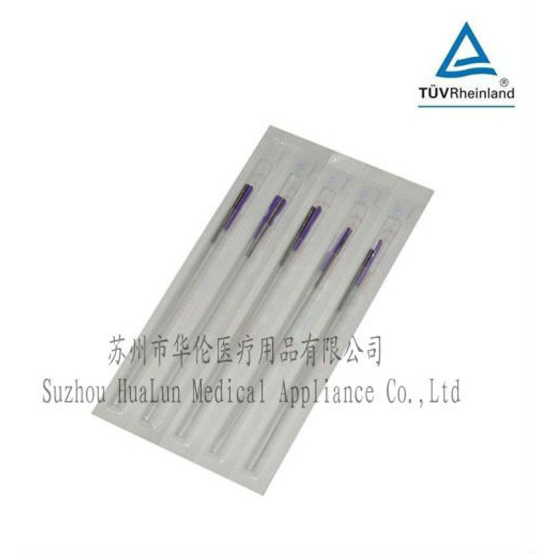 Acupuncture Needles Manufacturer - Sterile Single-dose Tube Packaging CE ISO