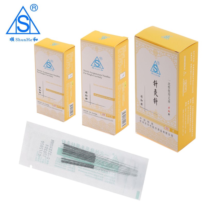 Acupuncture Needles Factory - New Package Shunhe Disposable 200pcs