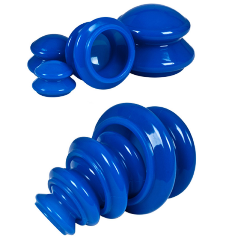 Vacuum Cupping Set Supplier - 4Pcs Silicone Anti Cellulite Facial Body Massage