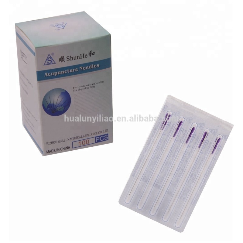 Acupuncture Needles Manufacturer - Disposable Sterile Silver Handle with Tube