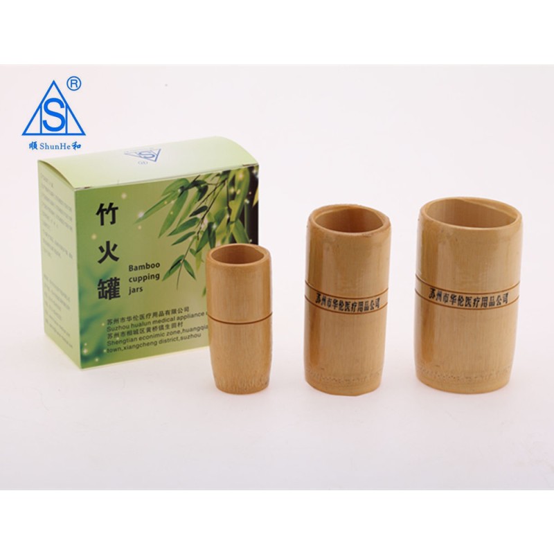 Bamboo Cupping Set Supplier - 3pcs Fire Cupping Remove Chill