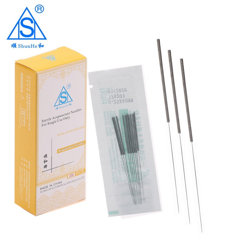 Acupuncture Needles Factory - New Package Shunhe Disposable 200pcs