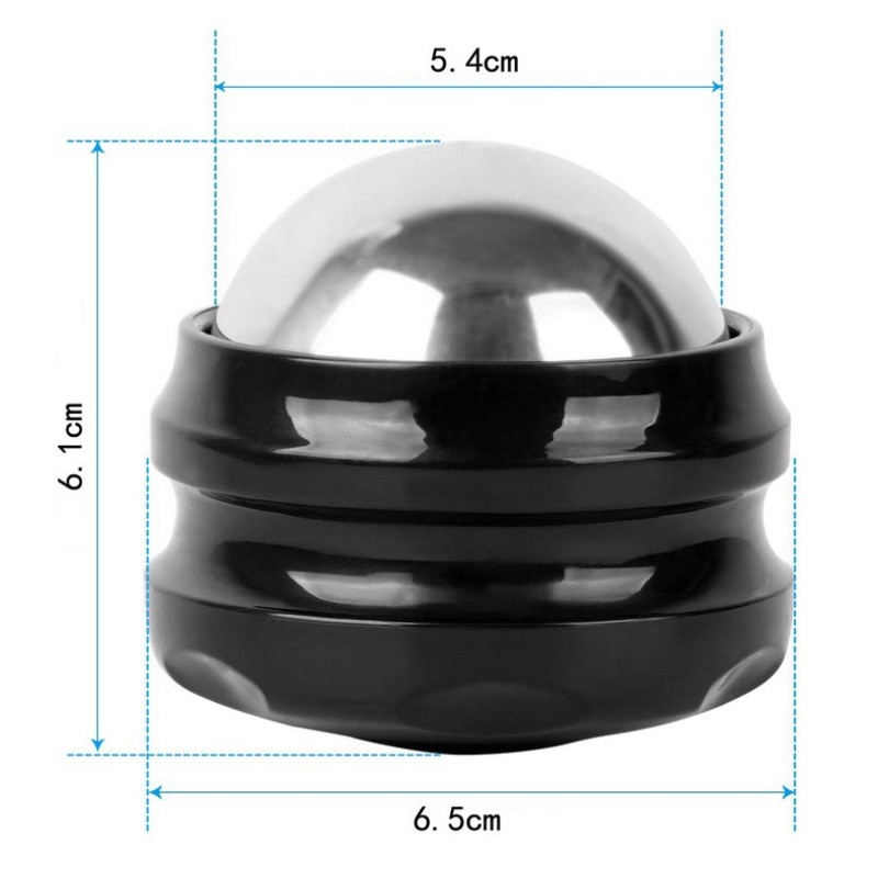 Cold Massage Roller Manufacturer - ABS Base Stainless Steel Face Massage Ball