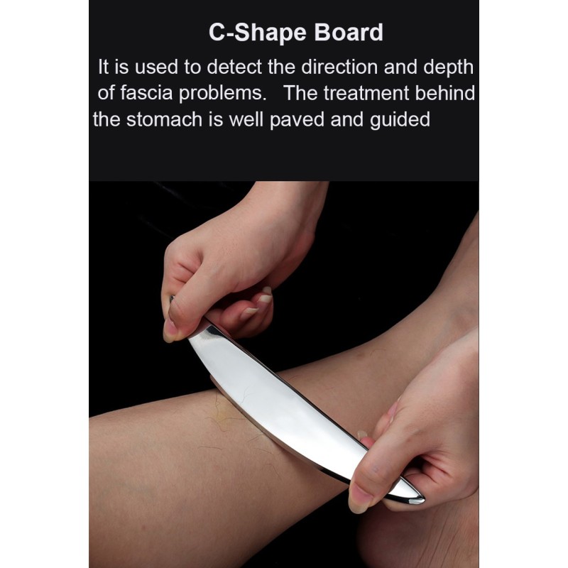 IASTM Tool Manufacturer - 304 Stainless Steel Gua Sha Soft Tissue Mobilization