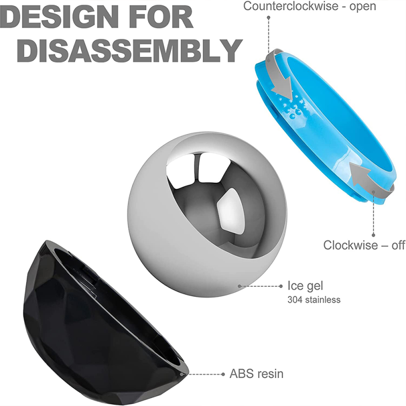 Ice Massage Roller Supplier - Hot Sale Muscle Relax Cold Roller Ball