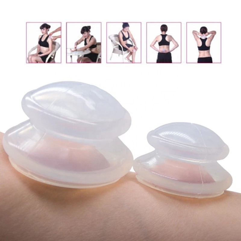 Silicone Cupping Set Factory - Best Selling Transparent for Self-treatment