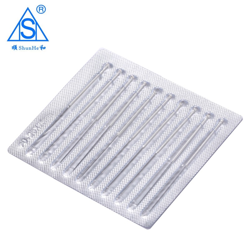 Acupuncture Needles Manufacturer - 500pcs Sterile Spring Handle 0.25x25mm Steel