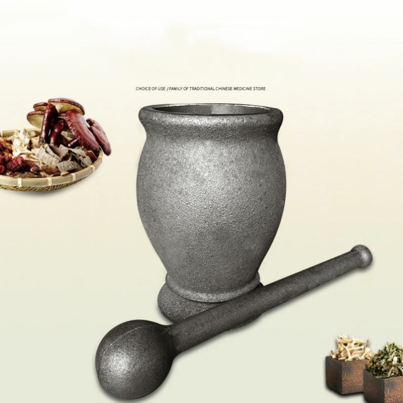 Stone Tamping Pot Manufacturer - Natural Household Chinese Medicine Kitchen Tool