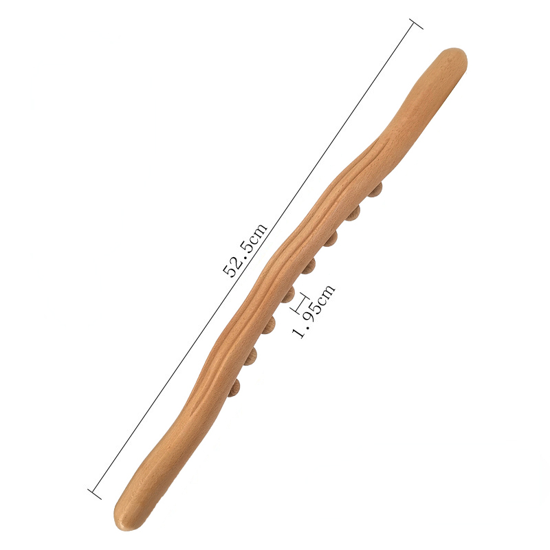 Wood Gua Sha Tool Factory - Efficient Full Body Massage Stick Deep Scraping