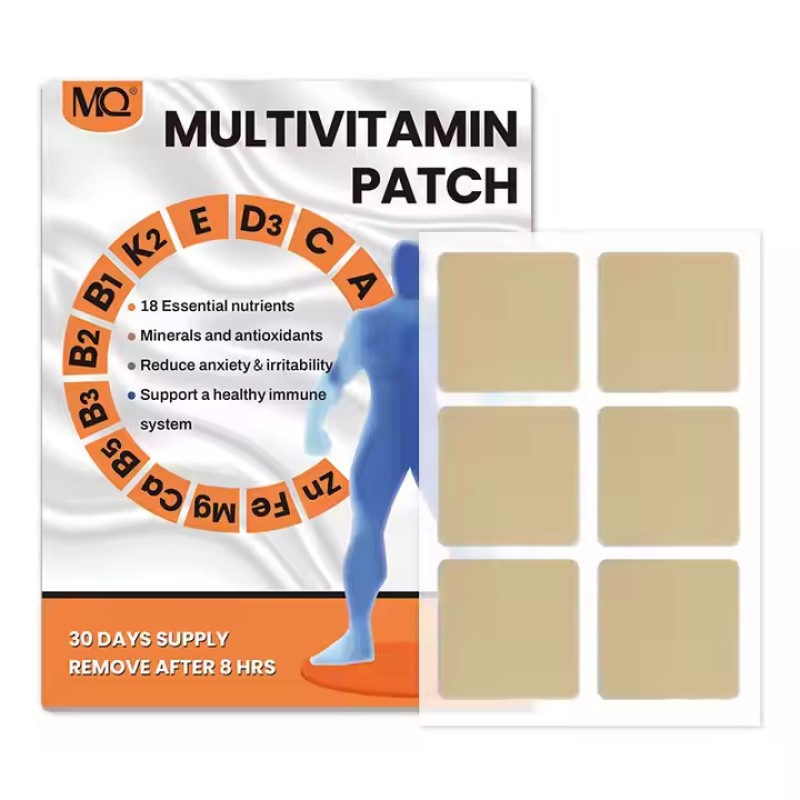 Transdermal Vitamin Patch Supplier - B12 D3 Zinc 24H Time Release