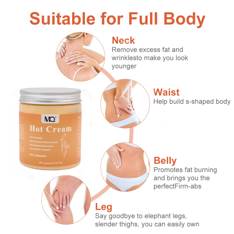 Slimming Cream Manufacturer - Hot Massage Fat Burning 250g/bottle