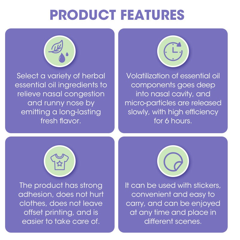 Onion Extract Patch Factory - Natural Ingredients Nasal Congestion Relief