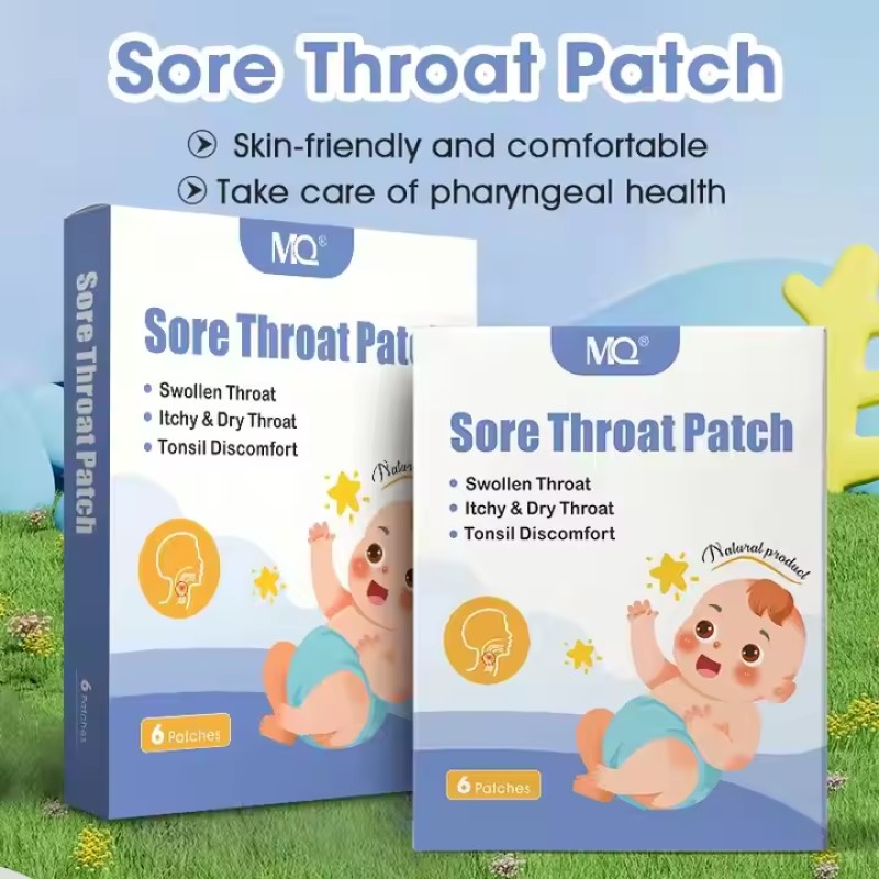 Throat Relief Patch Manufacturer - Natural Cough Cold Symptoms