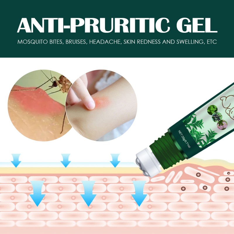 Anti Mosquito Cream Factory - Itch Relief Gel Skin Redness Swelling