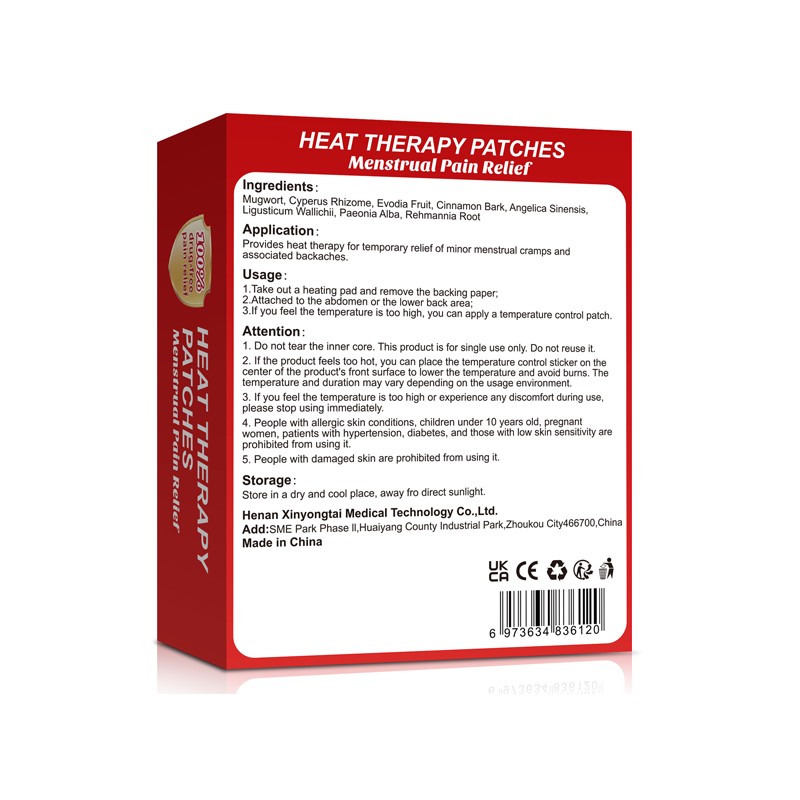 Menstrual Relief Patch Manufacturer - Hot Trending Heat Therapy
