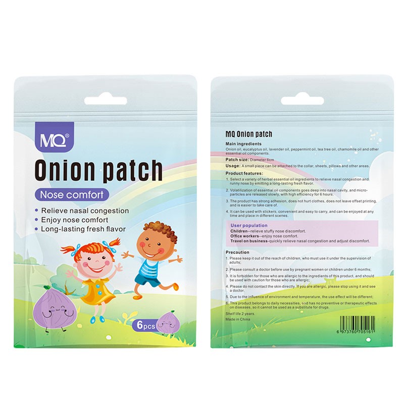 Onion Extract Patch Factory - Natural Ingredients Nasal Congestion Relief