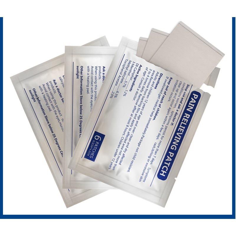 Menthol Pain Patch Manufacturer - Topical Analgesic OEM Service