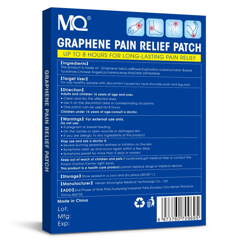 Graphene Pain Patch Supplier - Far Infrared Thermal Therapy Joint