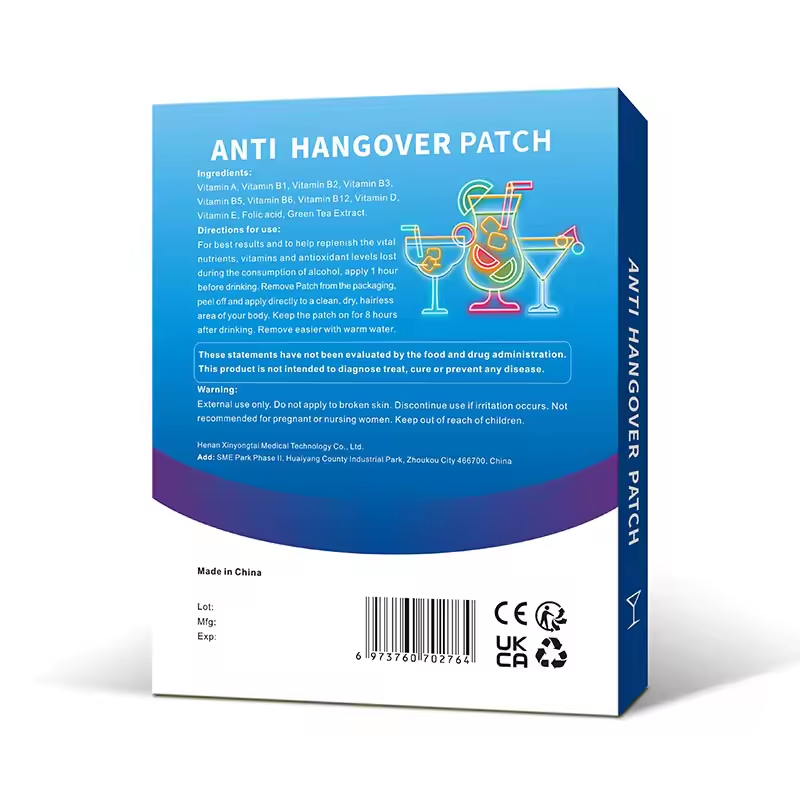 Party Patch Factory - Anti Drunk Energy Refresh Hangover Relief