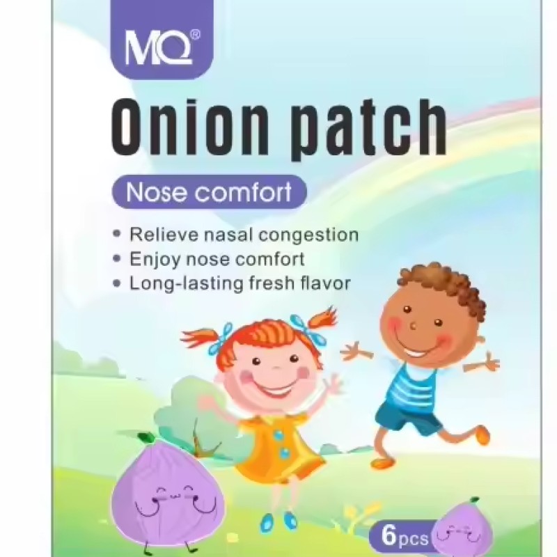 Onion Scented Patch Supplier - Natural Breathing Aid Drug-Free