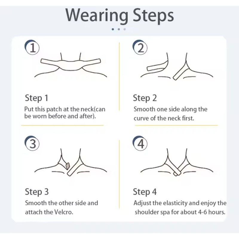 Self Heating Patches Supplier - Herbal Long Lasting Warmth Neck