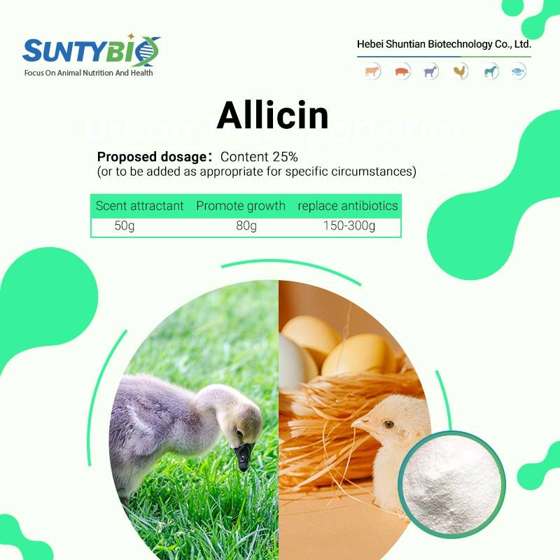 Hot Sales Feed Grade Allicin Powder 25% for Fish Aquaculture Fish Feed Increase Appetite