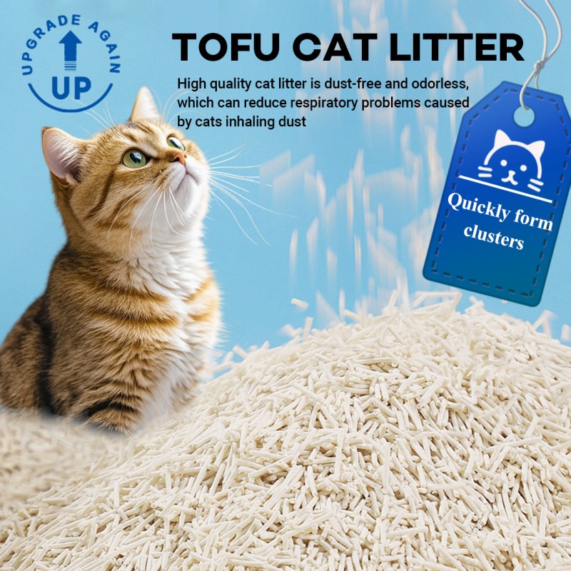 Tofu cat litter natural tofu cat litter
