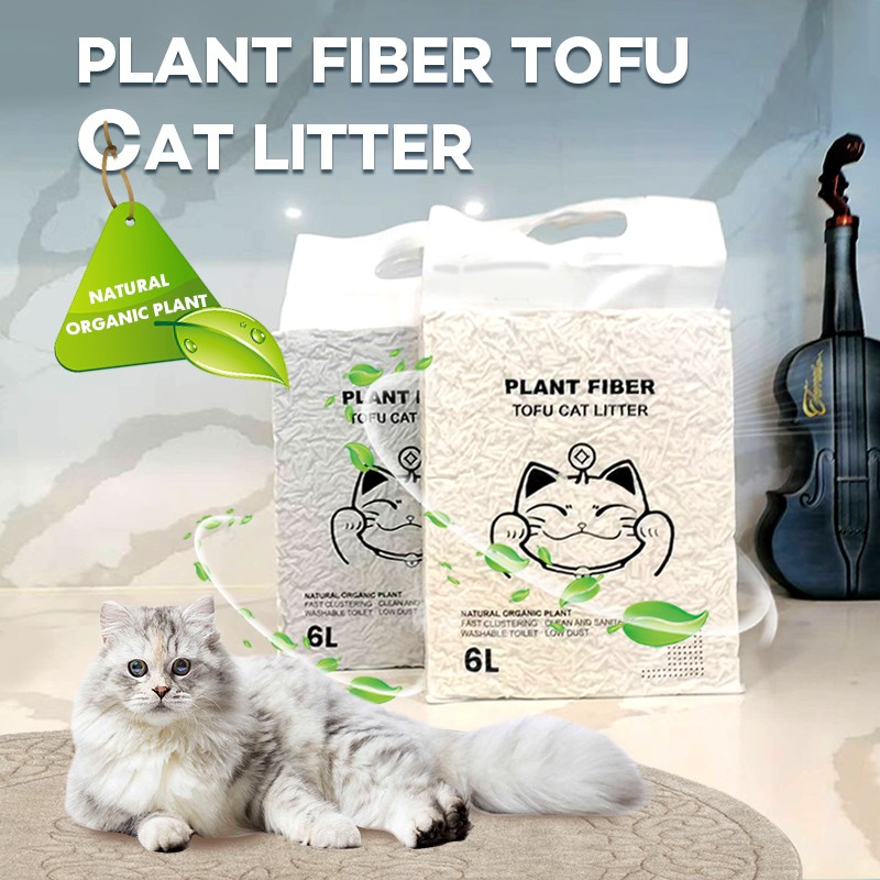 Tofu cat litter natural tofu cat litter