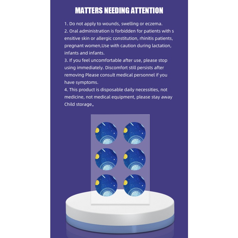 Sleep Support Patches Factory - Natural Herbal Extracts Enhance Sleep Quality