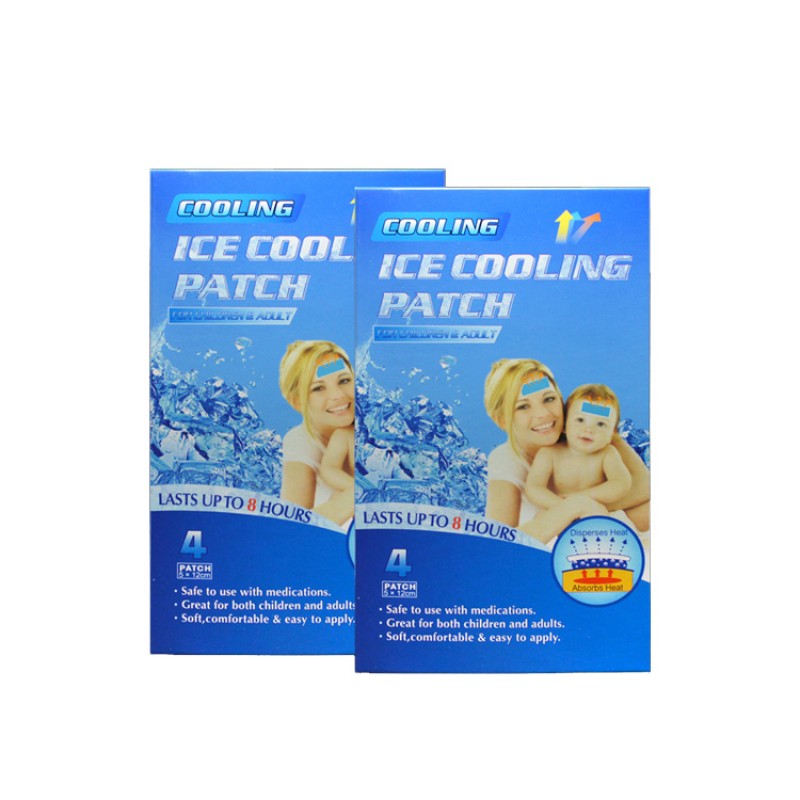 Ice Cooling Gel Patch Supplier - Quick Relief Headache Fever Muscle Pains Drug-free